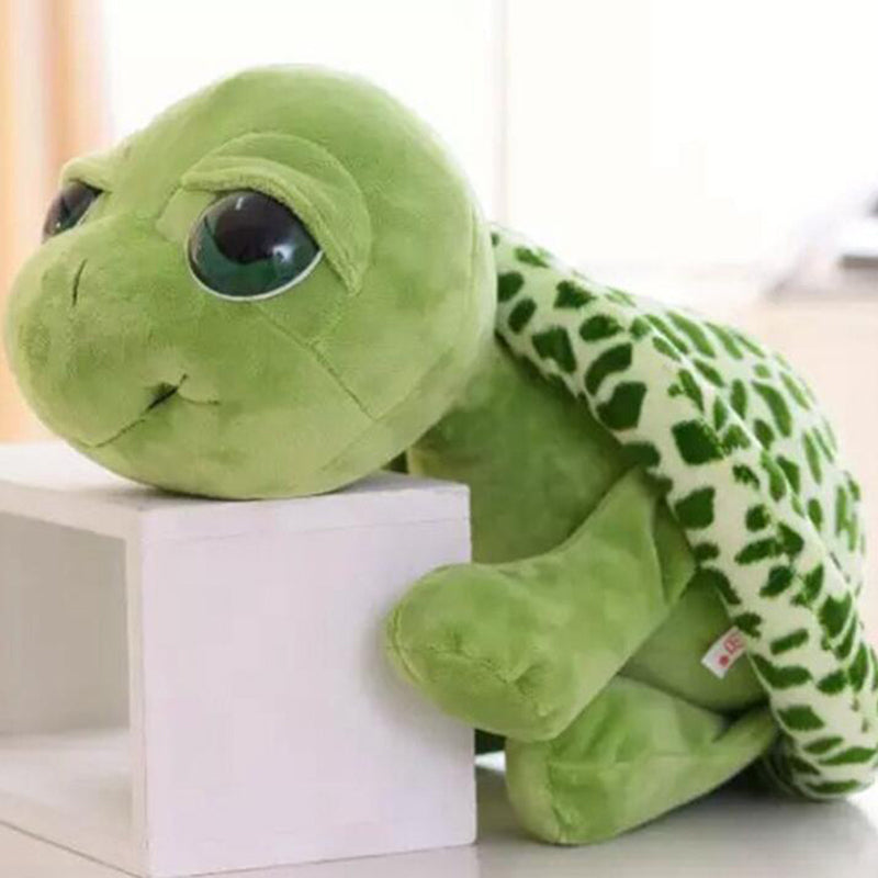 Green-Eyed Cute Plush Toy