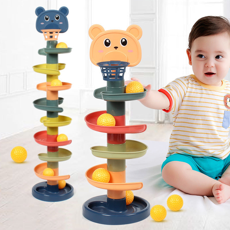 Rolling Ball Tower Toy for Kids