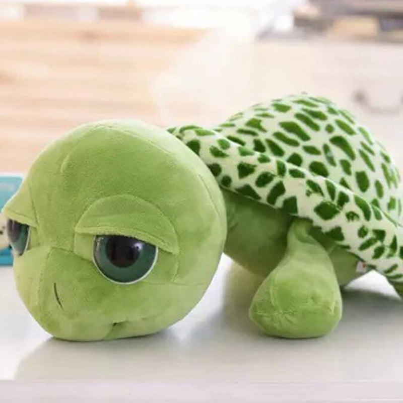 Green-Eyed Cute Plush Toy