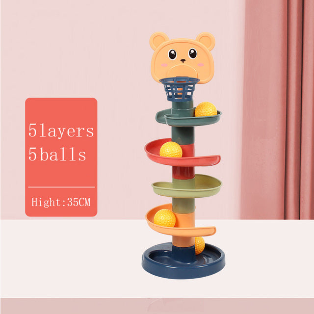 Rolling Ball Tower Toy for Kids