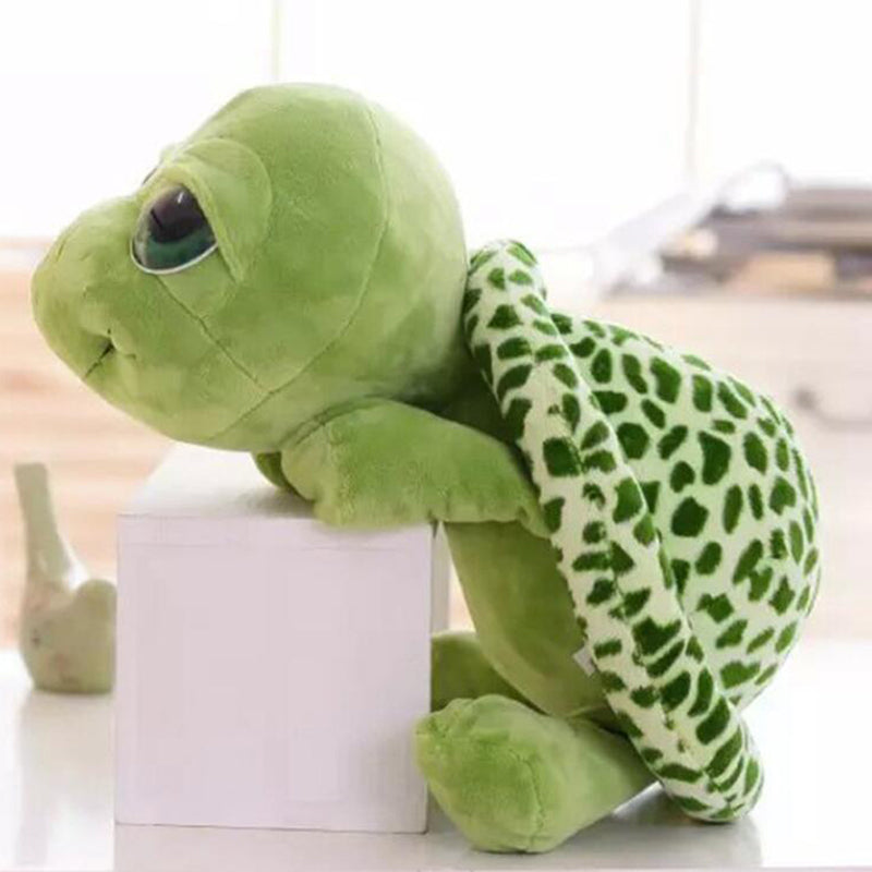 Green-Eyed Cute Plush Toy