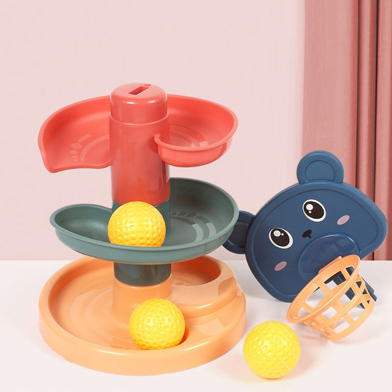 Rolling Ball Tower Toy for Kids