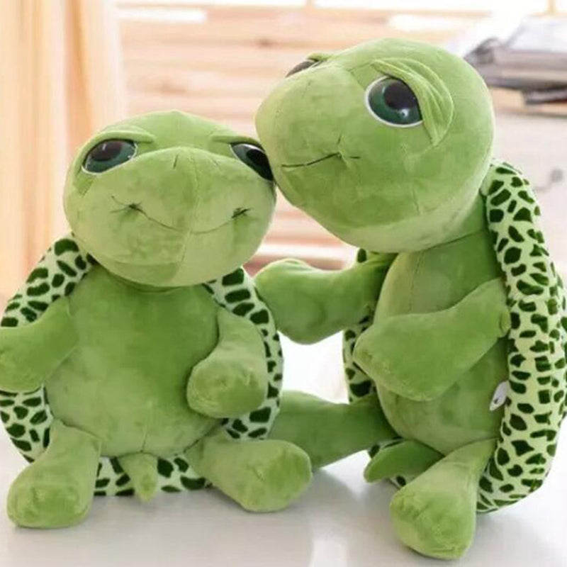 Green-Eyed Cute Plush Toy