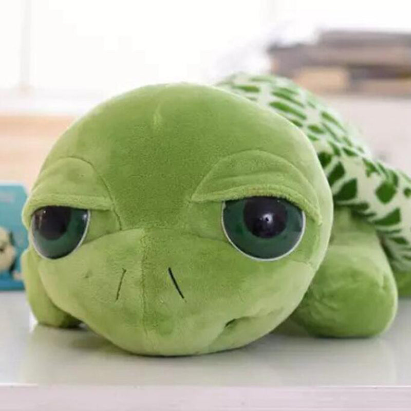 Green-Eyed Cute Plush Toy