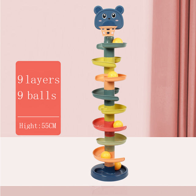 Rolling Ball Tower Toy for Kids