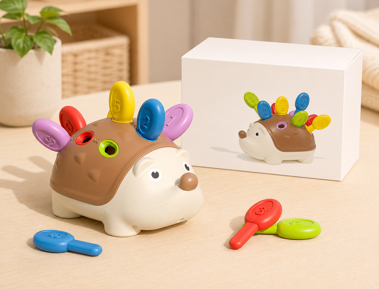 Little Hedgehog Early Learning Toy