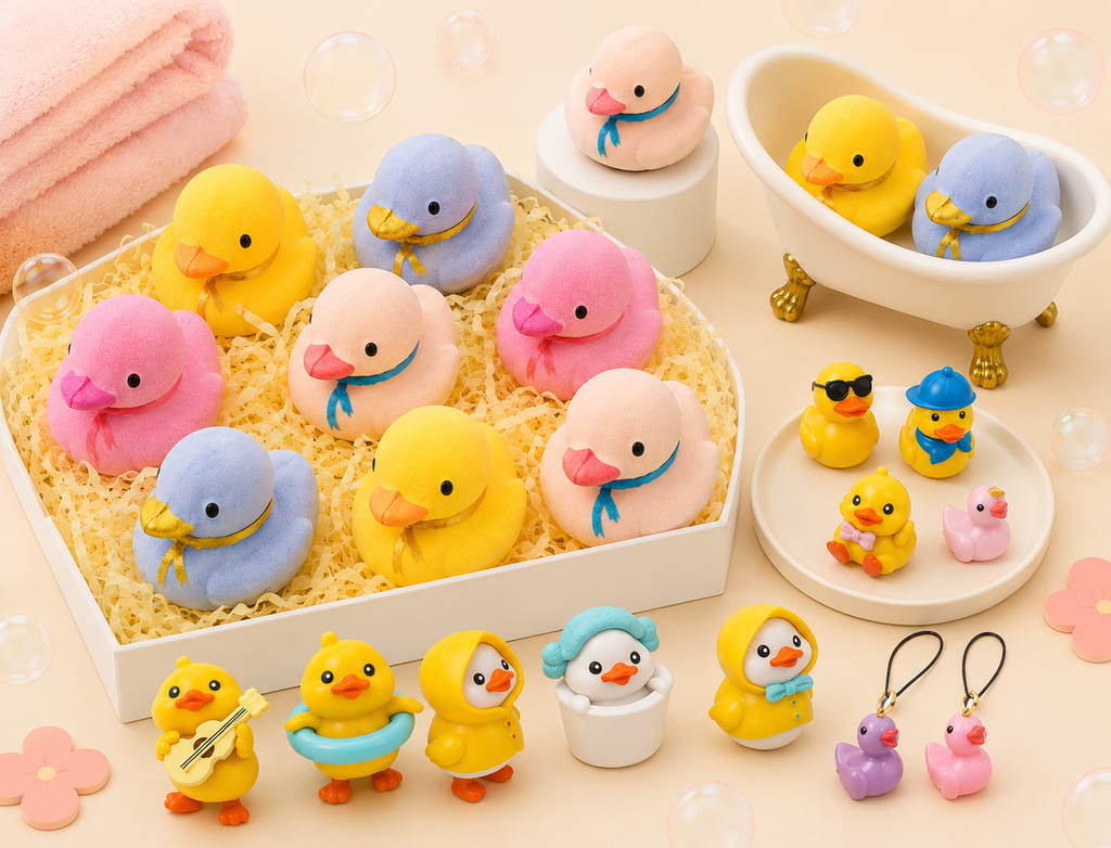 Duck Bath Bombs & Duck Toys