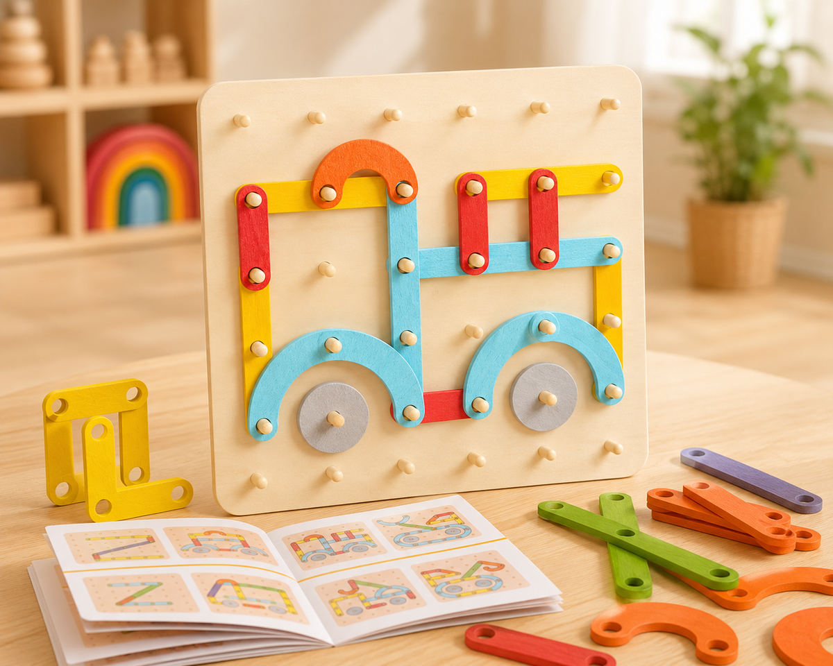 Montessori Alphabet & Number Building Blocks