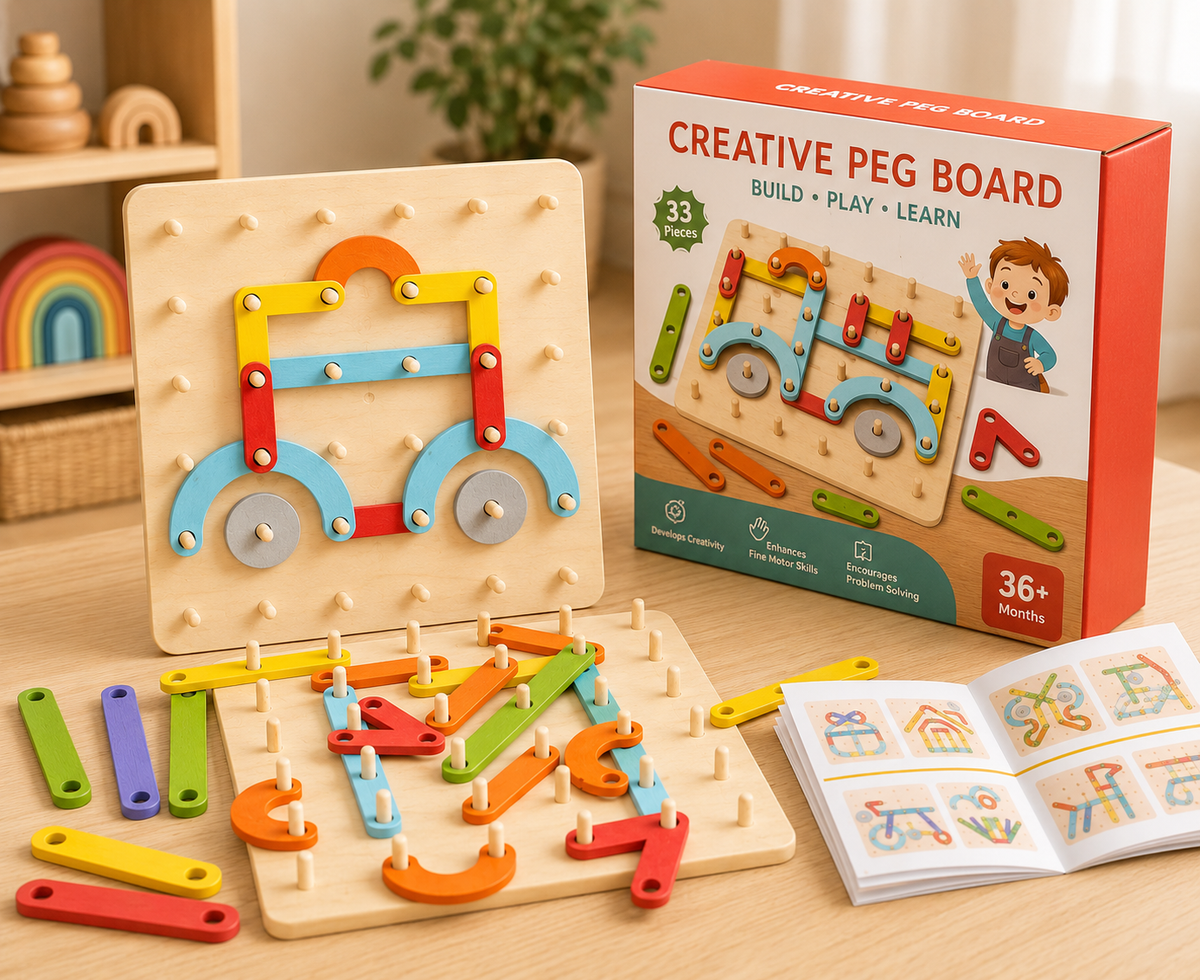 Montessori Alphabet & Number Building Blocks