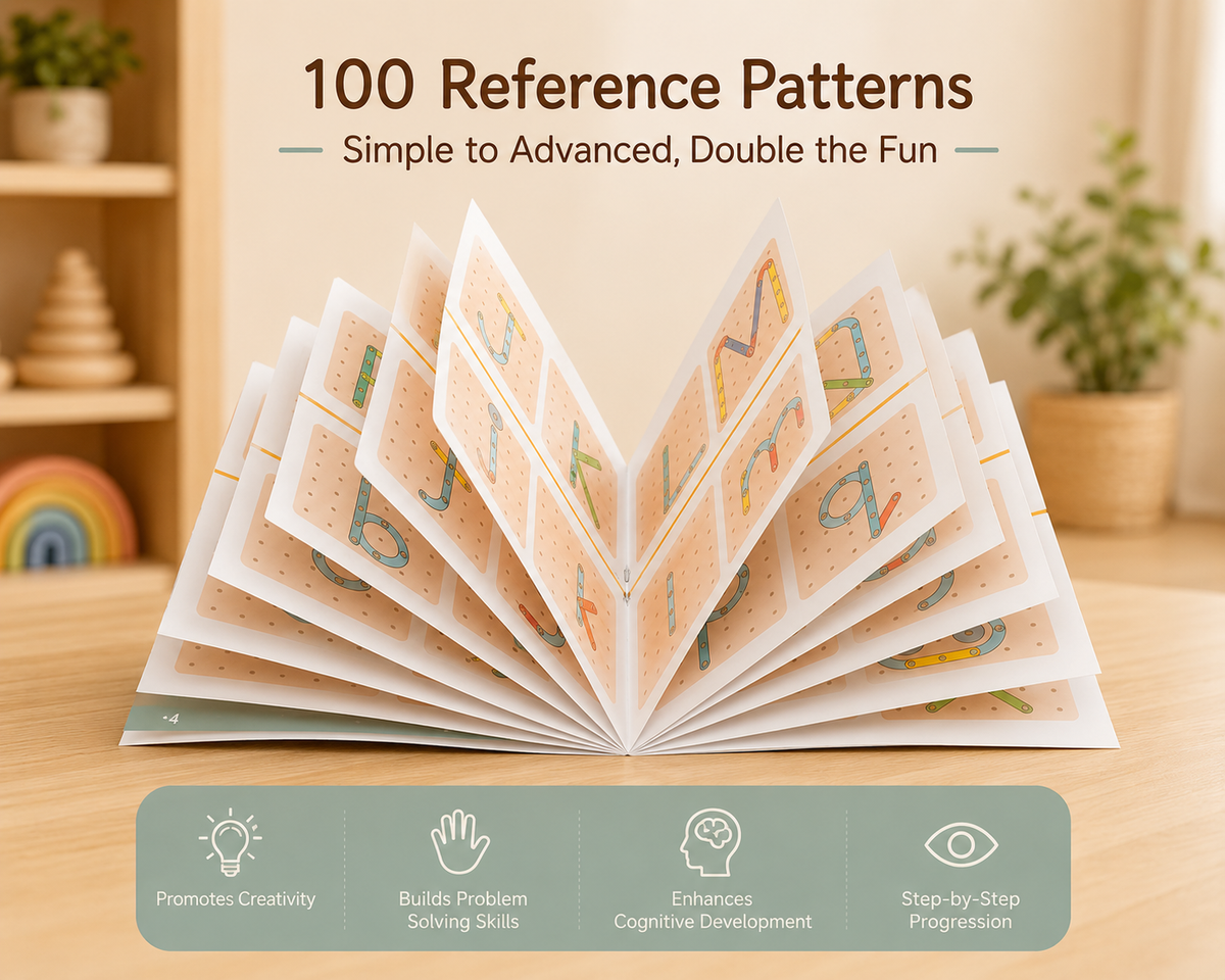 Montessori Alphabet & Number Building Blocks
