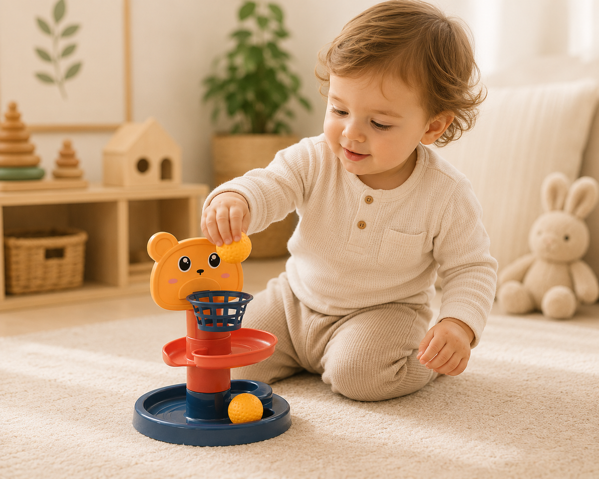 Rolling Ball Tower Toy for Kids