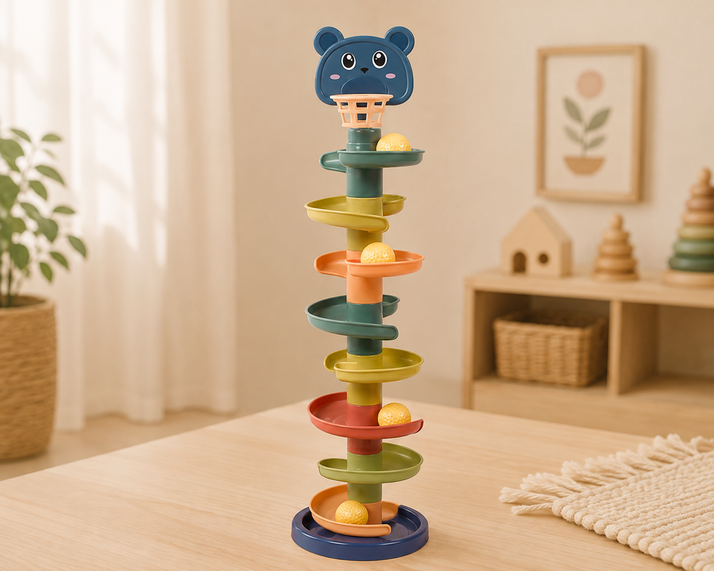 Rolling Ball Tower Toy for Kids