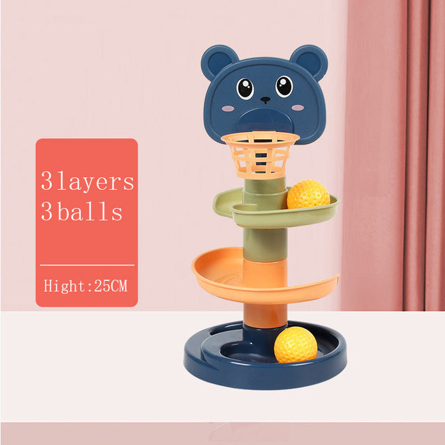 Rolling Ball Tower Toy for Kids